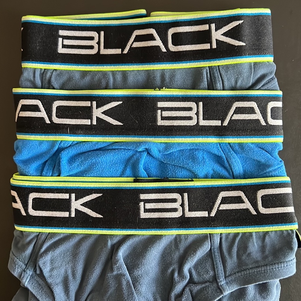 Andrew Christian Black Collection (Style #9904) Brief - 3 Pack - Large